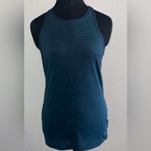 Athleta Womens Size XS green Sleeveless/Tank Top Scrunch Back Activewear Run